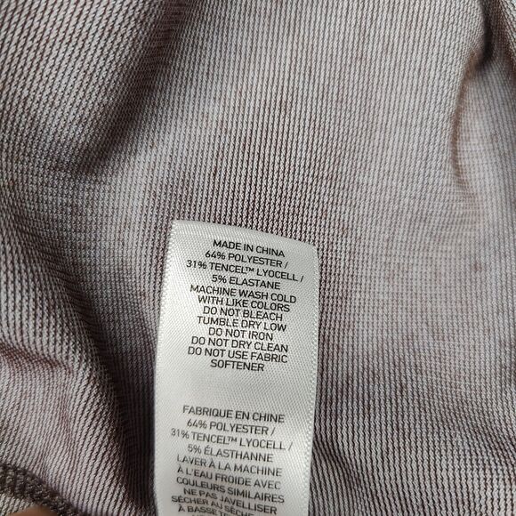 Rhone Delta Pique Polo Shirt Mens XXL Red Short Sleeve Stretch Commuter Preppy - Picture 5 of 8